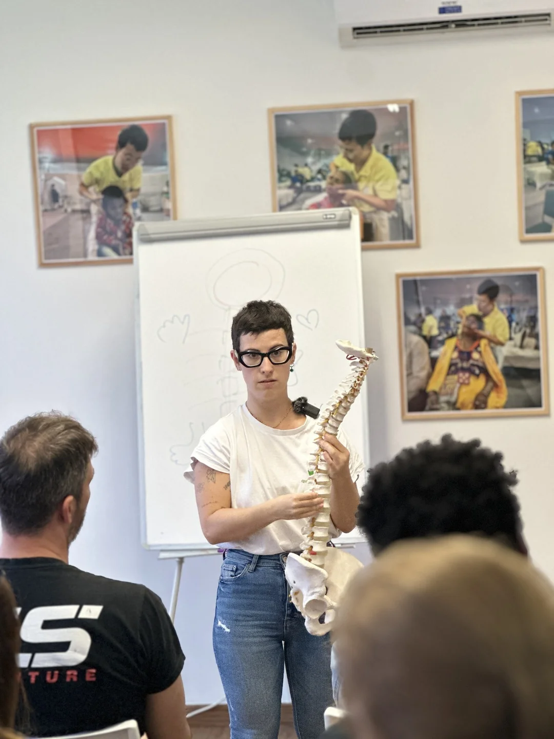 taller sobre la quiropractica